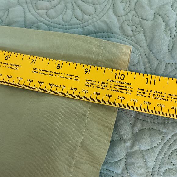 Savane Mens Luster Wash Easy Care Button Up Collared Casual Tee Sage Green XXL - Picture 11 of 11